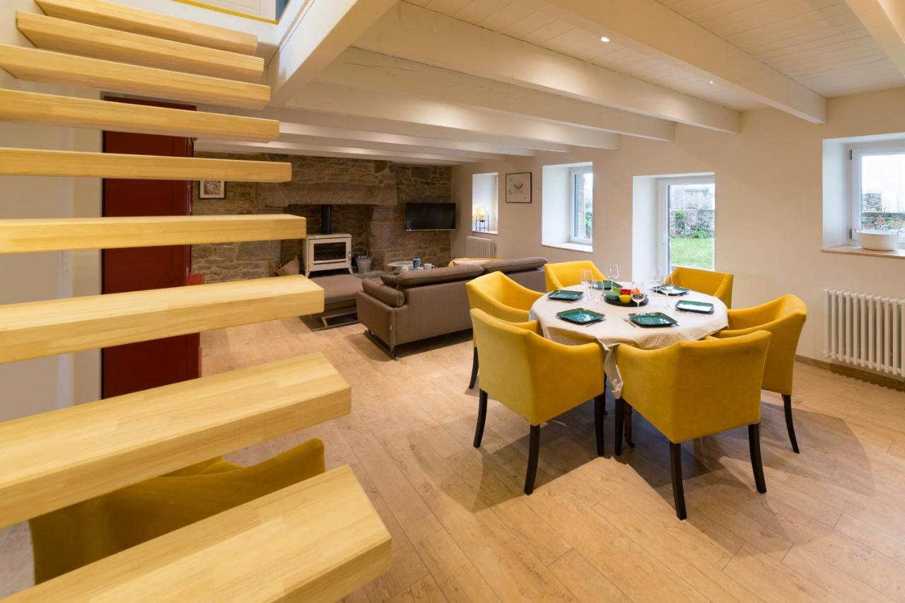 Gwel Ar Mor - Jolie Maison De Charme Renovee Proche Du Port Lanildut Kültér fotó