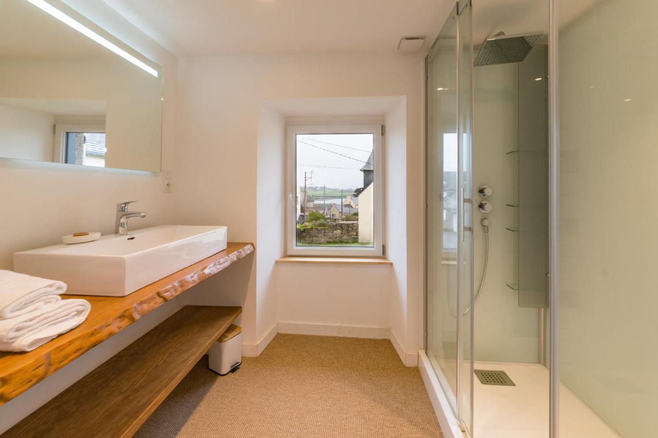 Gwel Ar Mor - Jolie Maison De Charme Renovee Proche Du Port Lanildut Kültér fotó